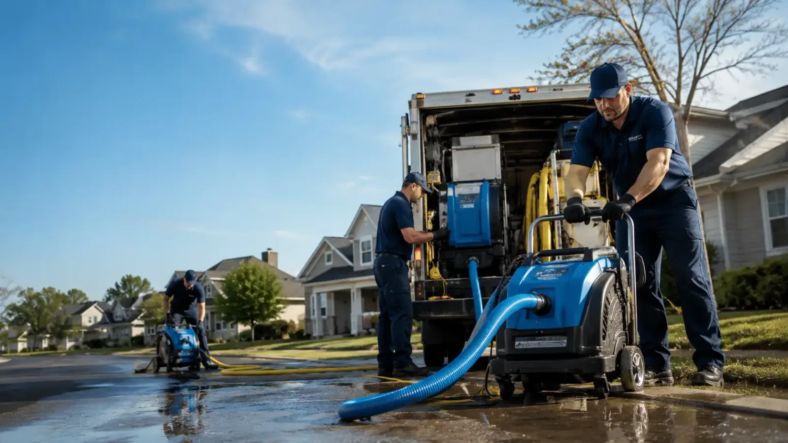 Flood Damage Cleanup in Bruno, WV